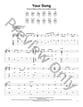 Your Song Guitar and Fretted sheet music cover